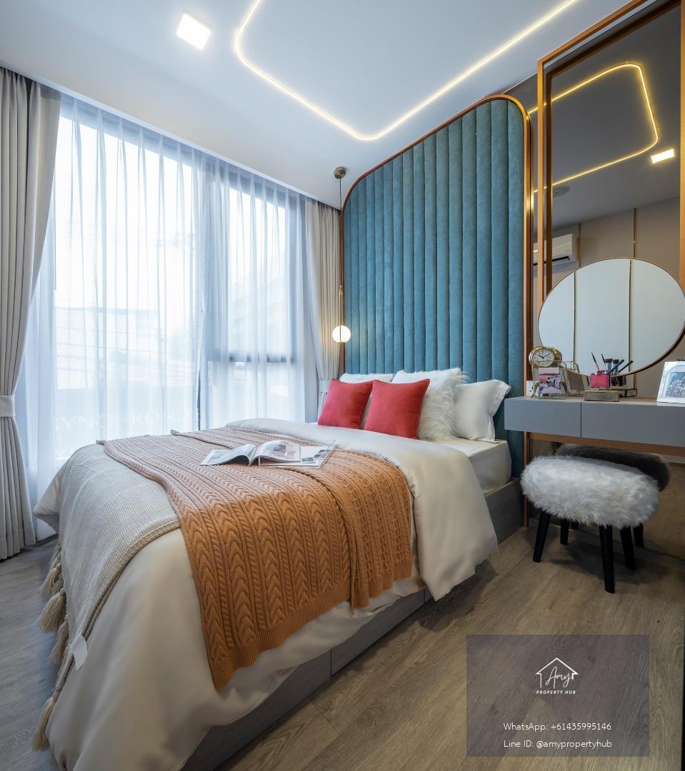 1 Bedroom Exclusive @ Modiz Rhyme Ramkhamhaeng | ห้องดีไซน์พรีเมียม ขนาด 25–26 ตร.ม. พร้อมเฟอร์ครบ วิวสวยทุกมุมมอง