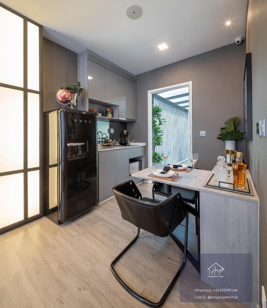 Modiz Rhyme Ramkhamhaeng | 1 Bedroom Extra 29.92 ตร.ม. | Fully Furnished พร้อมเข้าอยู่ ใกล้ MRT รามคำแหง เริ่มเพียง ~3 ล้านบาท