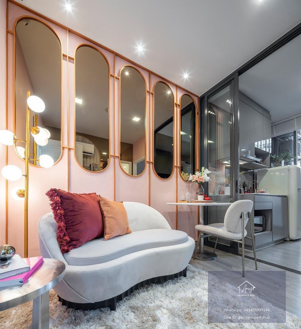 1 Bedroom Exclusive @ Modiz Rhyme Ramkhamhaeng | ห้องดีไซน์พรีเมียม ขนาด 25–26 ตร.ม. พร้อมเฟอร์ครบ วิวสวยทุกมุมมอง